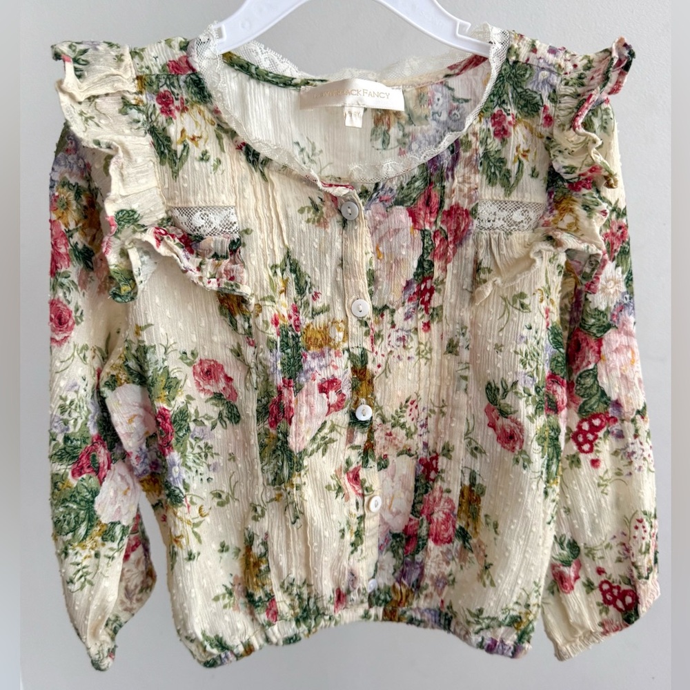 LoveShackFancy Girls Blouse